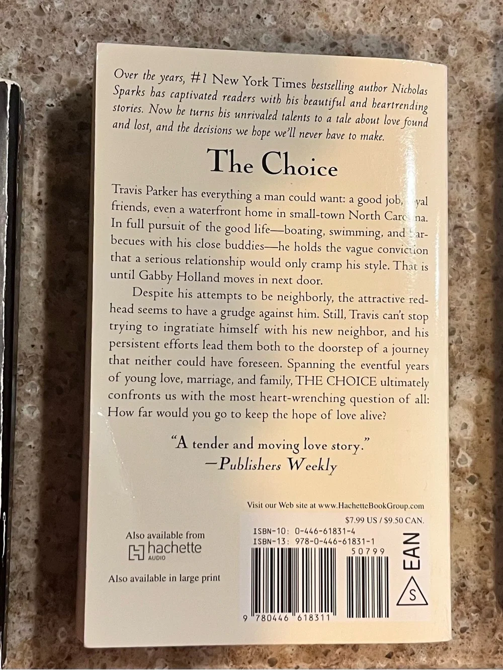 NICHOLAS SPARKS Paperbacks